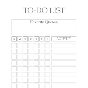 La lista de tareas perfectas
