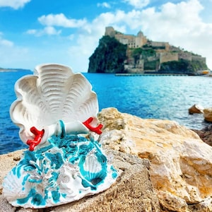 Sea shell in ceramic