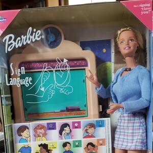 Sign language barbie ebay hot sale