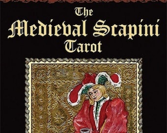 Medieval Scapini Tarot, Deck and Book Set, Ron Decker, Art and