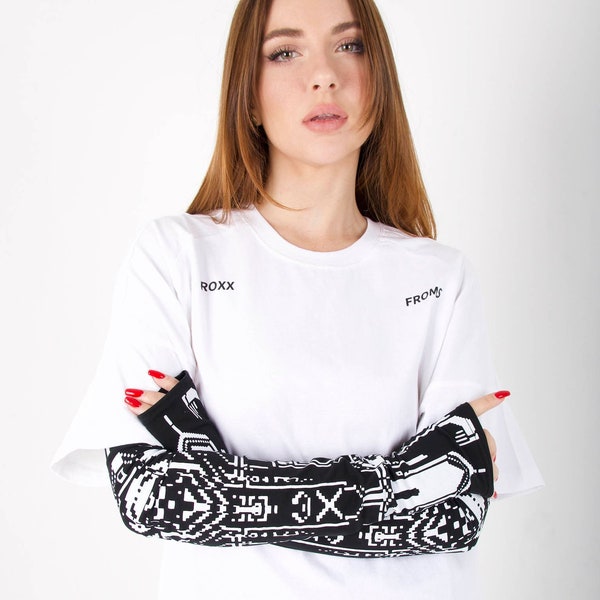 Women's Techwear Streetwear Cyber Arm Sleeves For Sports and Fashion