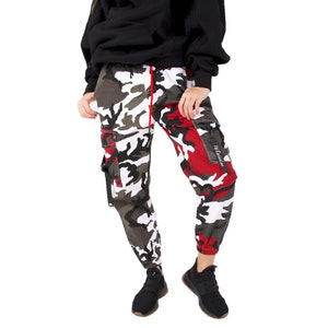 Black and White Camo Pants -  Singapore