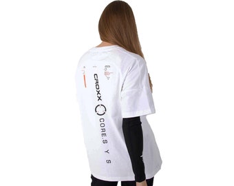 Women's Cyber Exploration Short Sleeves Shirt Streetwear Tee