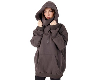 Women's Assassin Oversized Winter Fleece Hoodie
