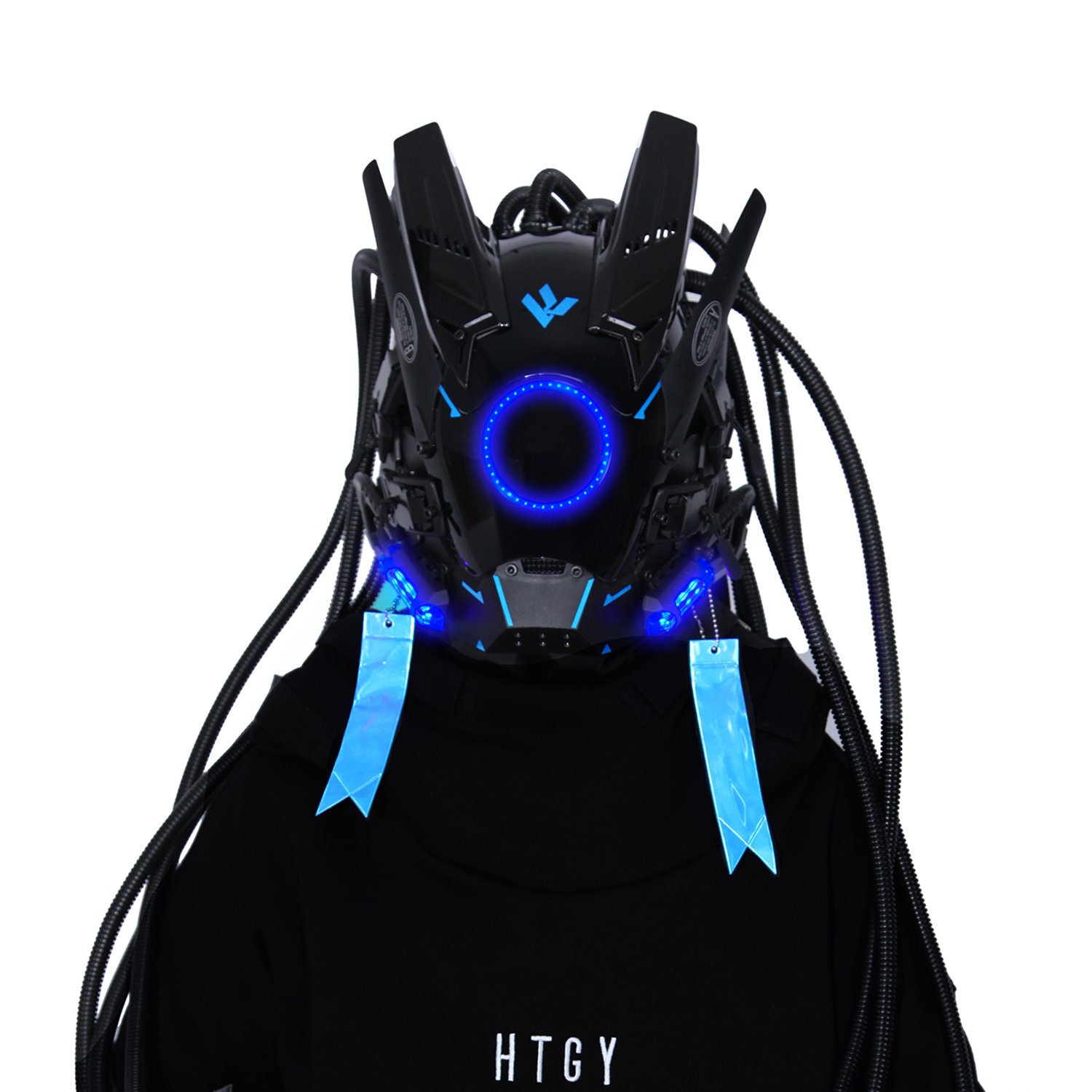 Cosplay Mask Cyberpunk Helmet Etsy