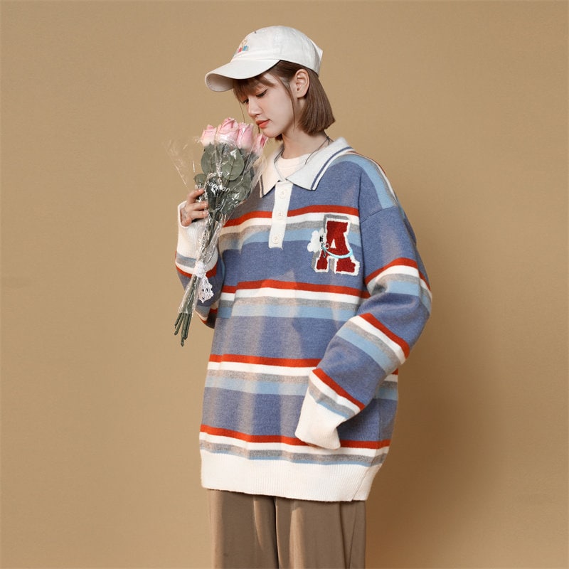 Emery | Relaxed Striped Women’s Sweatshirt