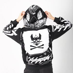 Techwear Cyber Anime Mouse Warrior Streetwear Jacket With Hoodie image 8