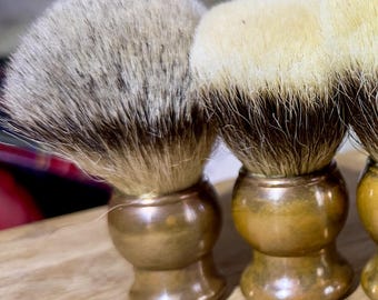 5 file STL e OBJ per manici di pennelli da barba – The Gentleman’s Forge | Stampa 3D o CNC | Kit per rasatura a umido | UniekStuk | Download digitale