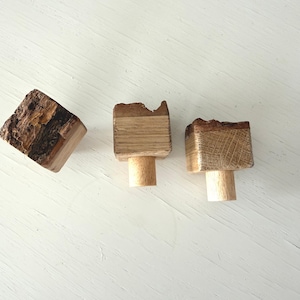 Oak Bark Handles Exceptional Interior Detail Forest Theme Room.