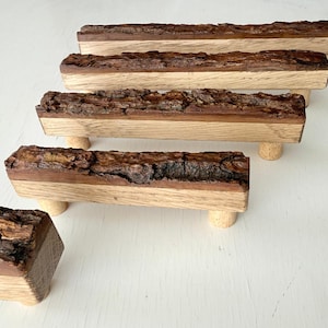 Oak Bark Handles Exceptional Interior Detail Forest Theme Room.