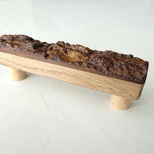 Oak Bark Handles Exceptional Interior Detail Forest Theme Room.