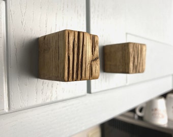Wood knob, cupboard handle, drawer knob, unique design, IKEA Kallax, exclusive design