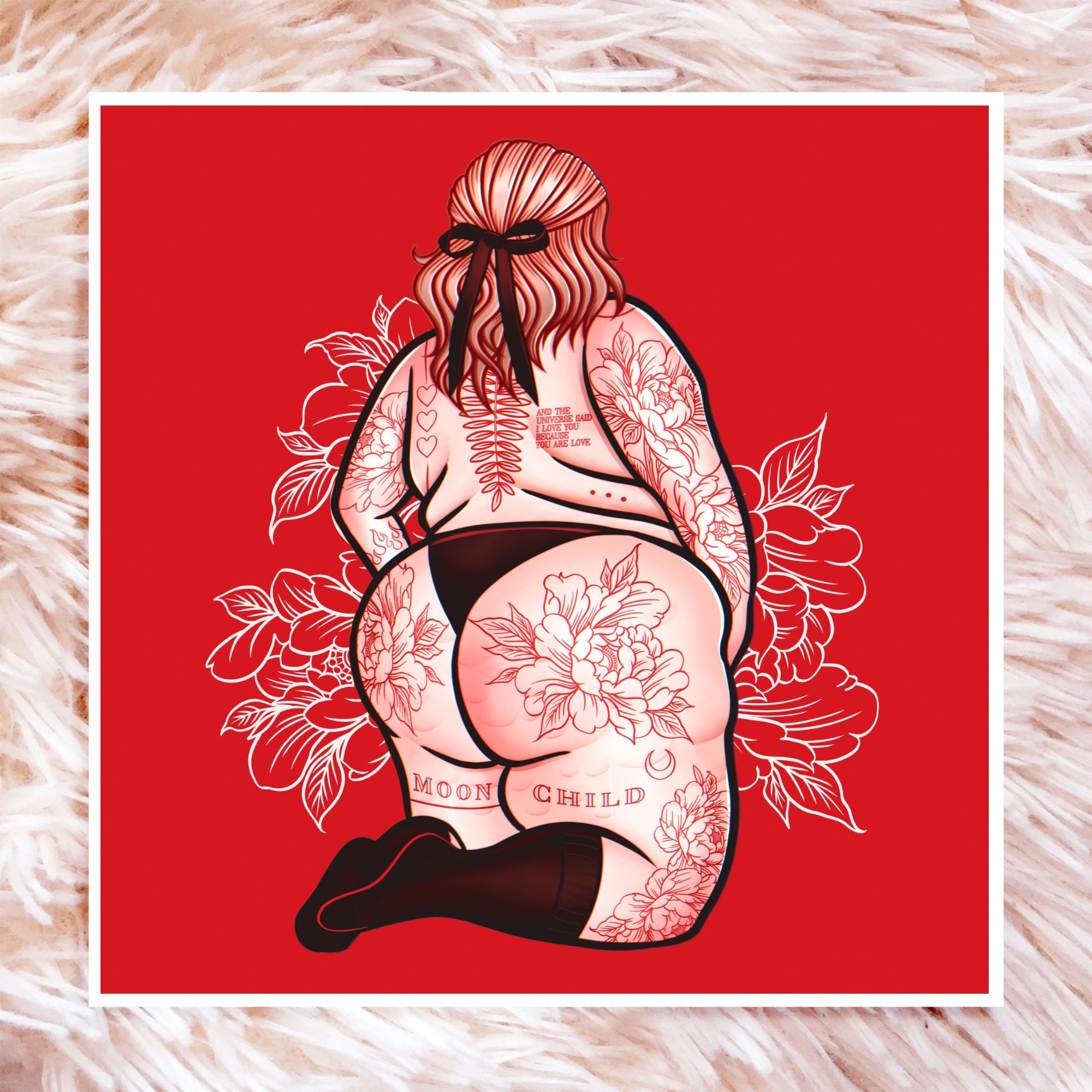 Plus Size Pin-Up Tattoos That Shine