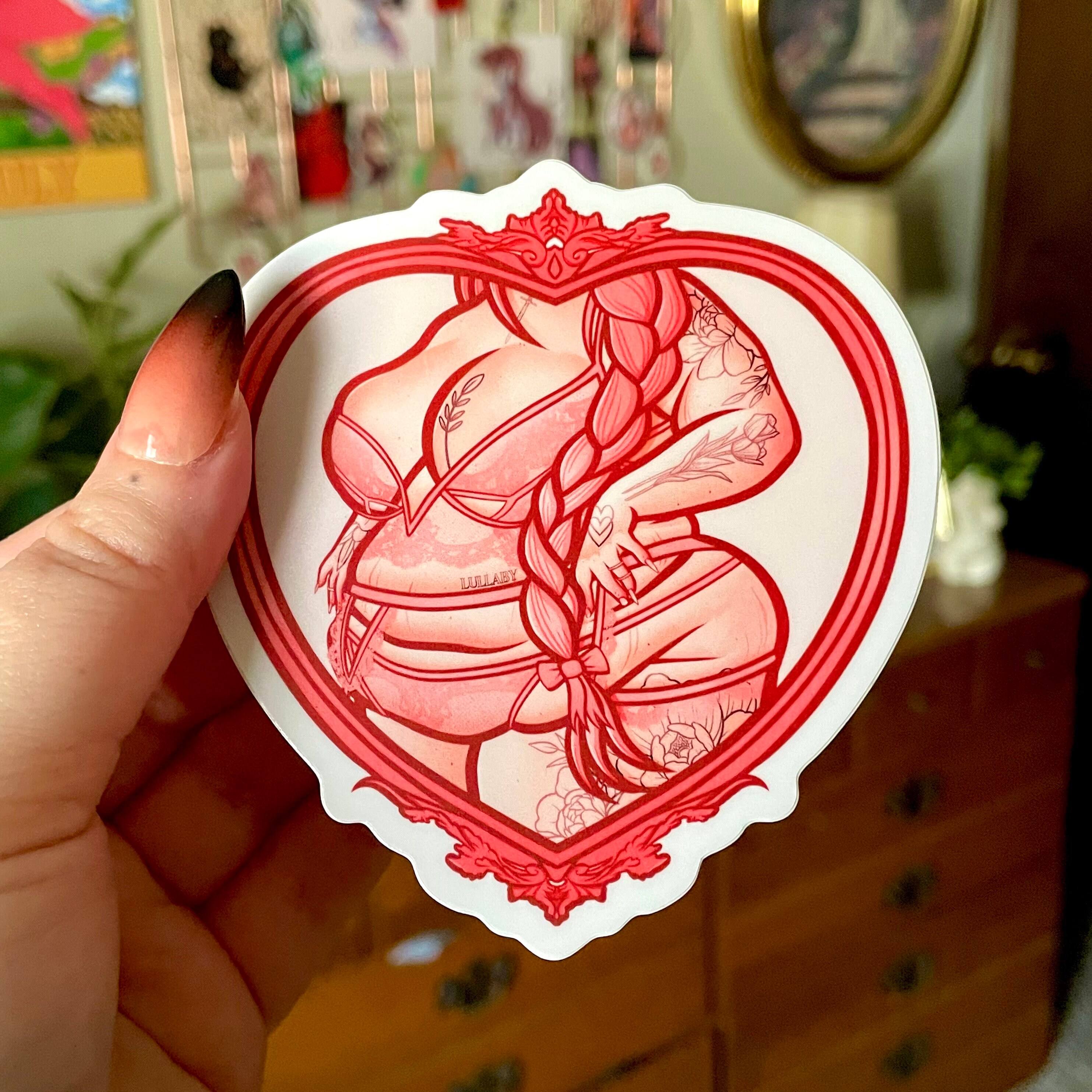 Fat Babes II Vinyl Stickers - Fat Art - Body Positive Art - Plus Size ...