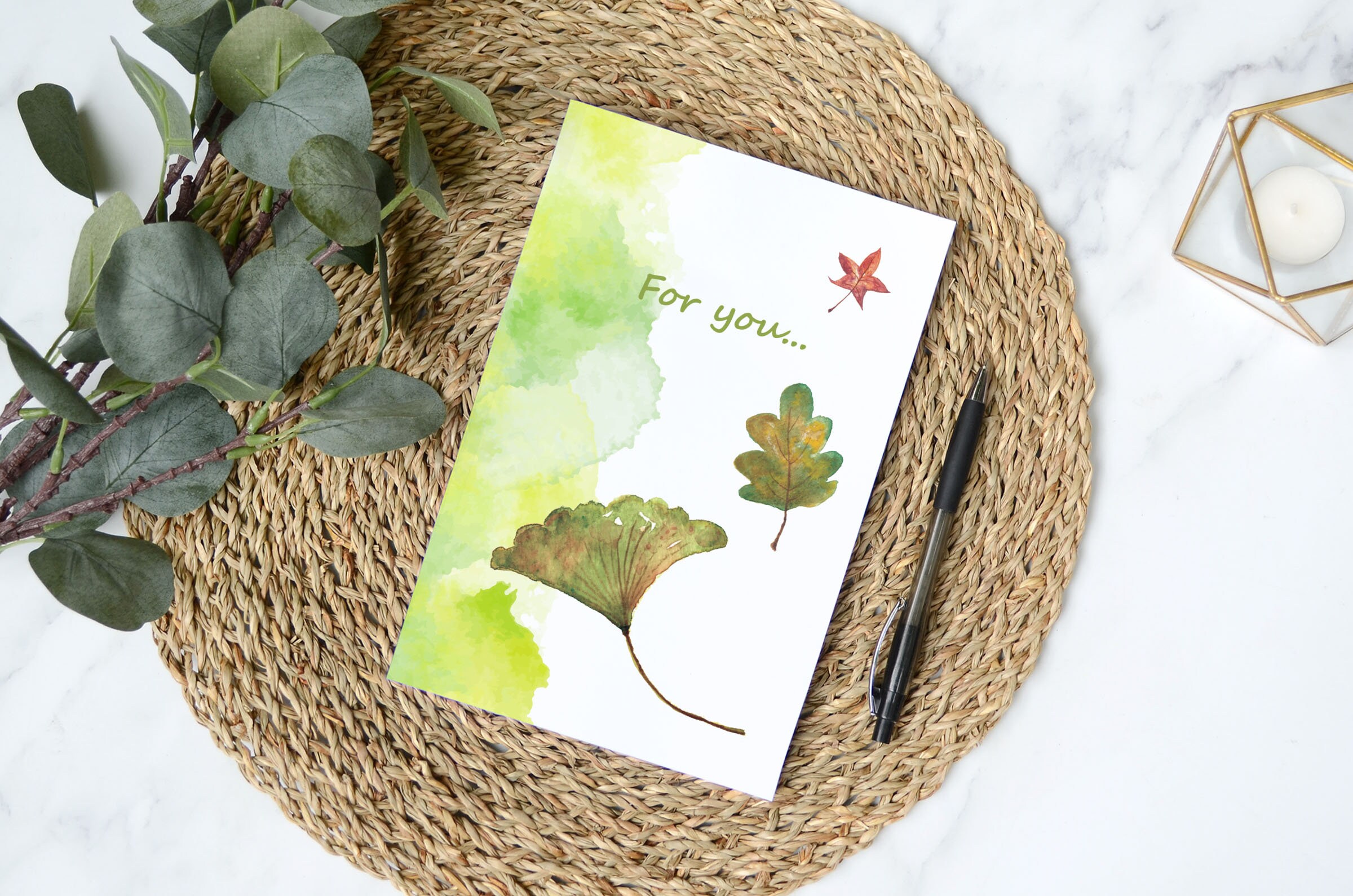 Autumn Leaves Clipart Watercolor Fall Lllustration Autumn - Etsy