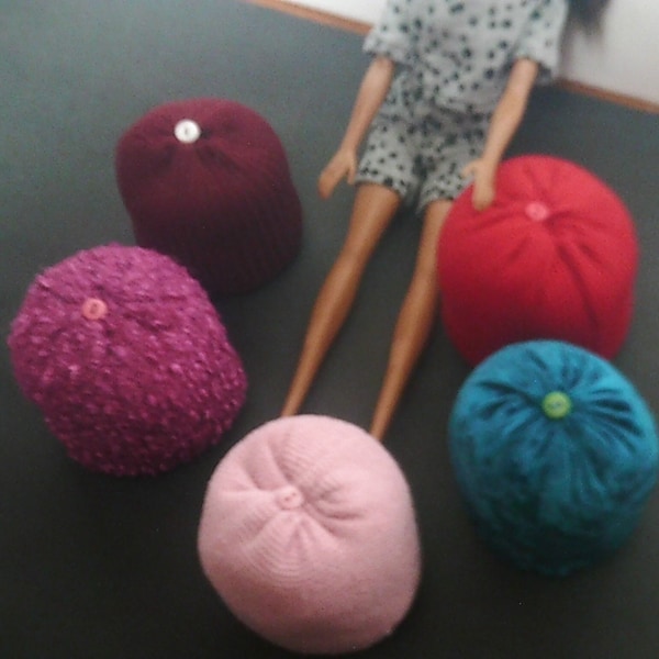 Pouf Ottomans for Dolls