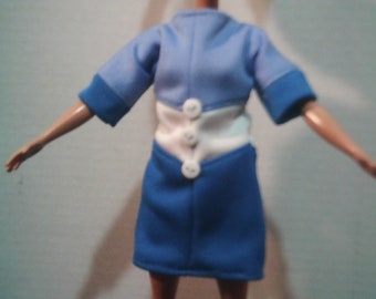 11 1/2" Fashion Dolls Colorblock Dress