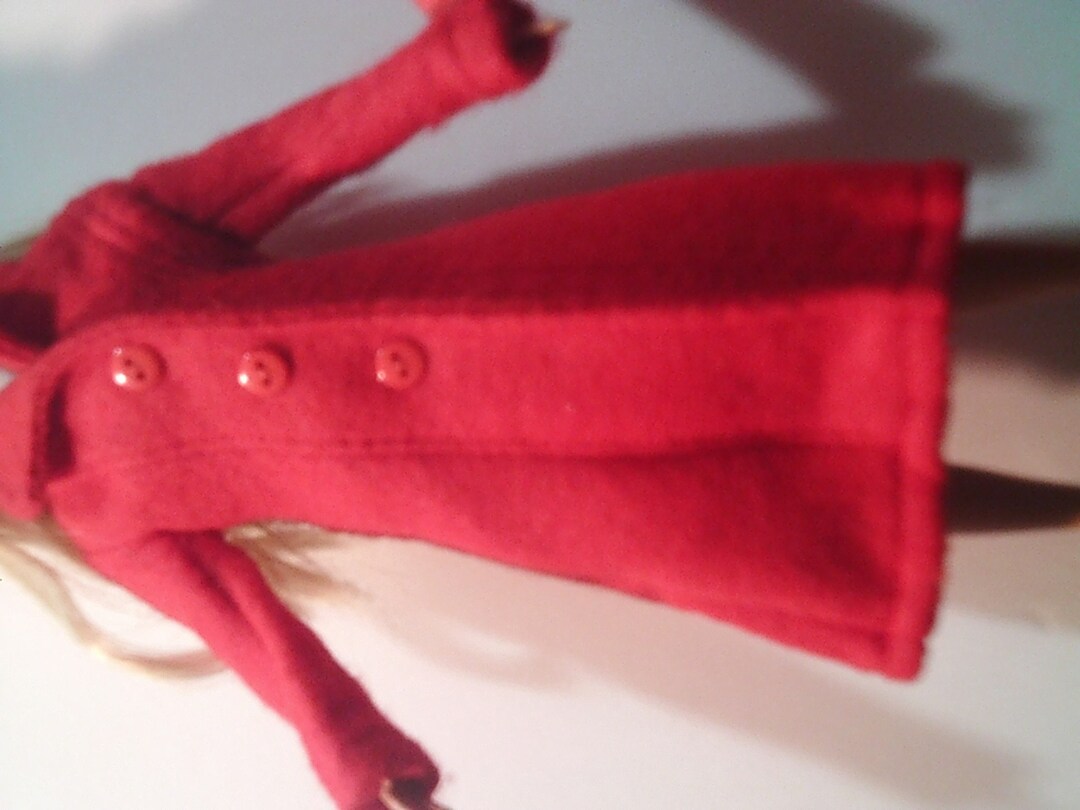 11 1/2"doll Fitted Felt Coats - Etsy