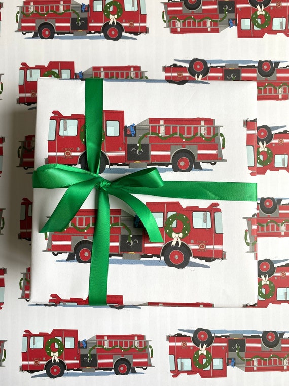 Christmas Wrapping Paper Red Truck Christmas, Peace Love Joy, Holiday Red  Truck, Christmas Gift Wrap, Christmas Truck, Holiday Gift Wrap 