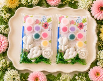 Peignez votre propre kit d'aimants floraux | Bricolage pour enfants, cadeau de fête, fête du printemps