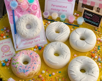 Kit para pintar tu propia dona / Recuerdo de fiesta de donas