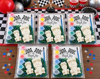 Peignez votre propre kit d'aimants pour voiture de course | Bricolage pour enfants, cadeau pour garçon