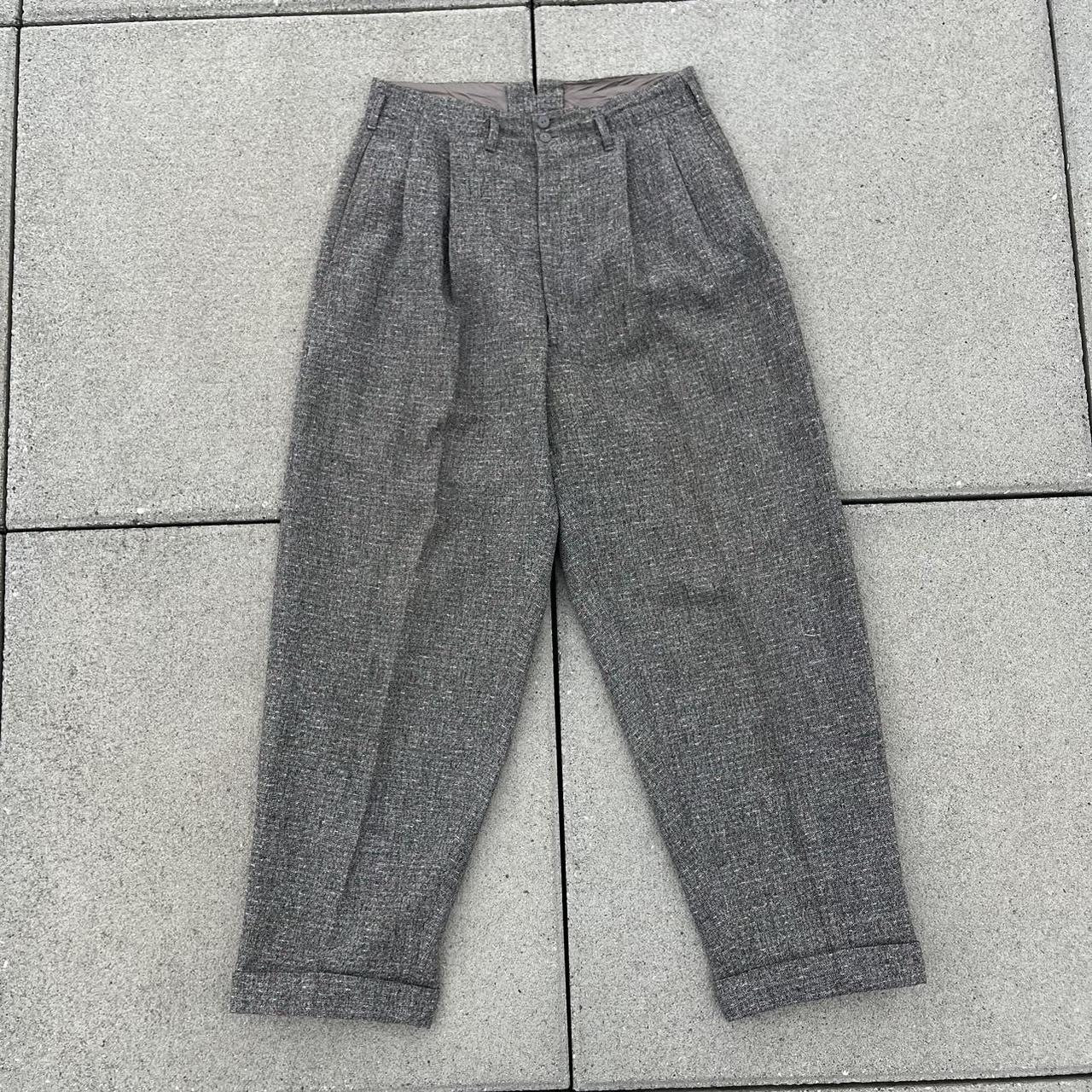 Vintage 40s Wide Leg Wool Pants - Etsy Vintage 40s Wide Leg Wool Pants - Etsy