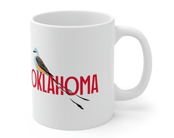 Oklahoma Flycatcher Ceramic Mug 11oz