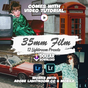 35mm Lightroom Preset Pack – Vintage Film Look Presets