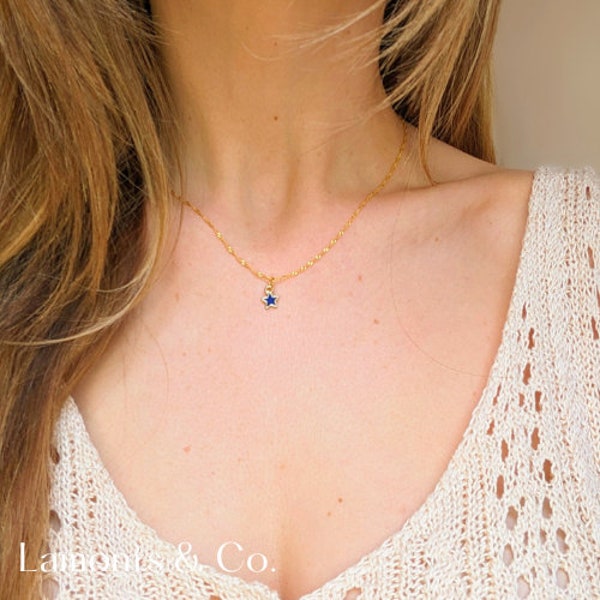 Girls  necklace with star pendant