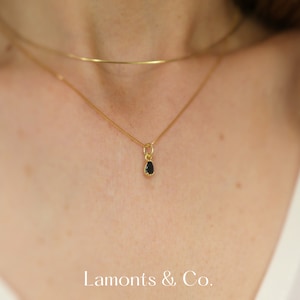 DaintyBlack Layered Rhinestone Necklace DaintyBlack Layered Rhinestone Necklace