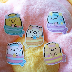 Sumikko Gurashi Mermaid Stickers