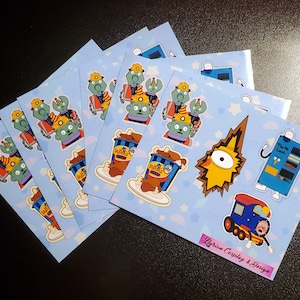 Don&#39;t Hug Me I&#39;m Scared Sticker Sheet
