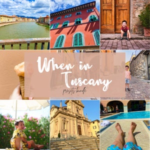12 Summer presets, blogger presets, lightroom mobile presets, mobile presets, tan presets, travel presets, vibrant presets, pop color presets