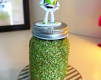 Buzz Lightyear mini glitter treat jar