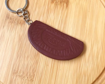 Chocolate orange keyring