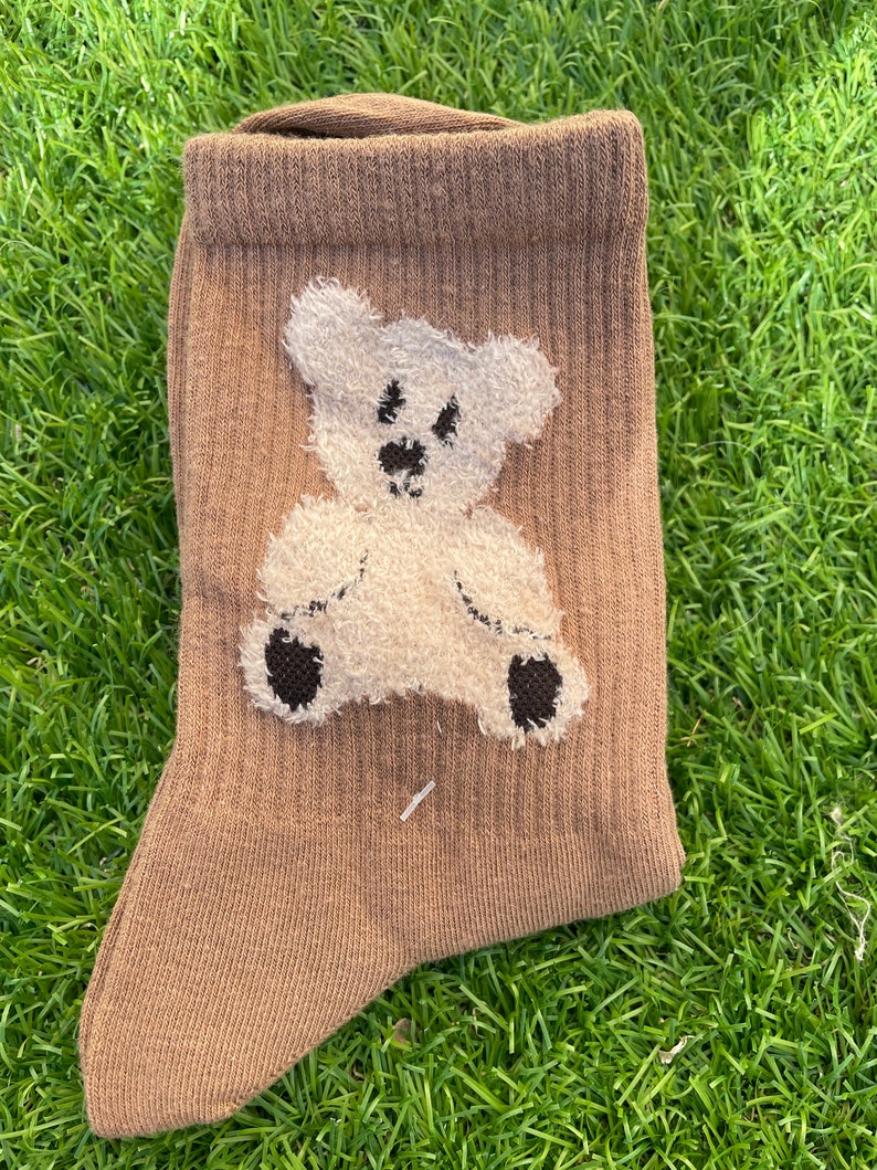 Teddy bear socks image 6