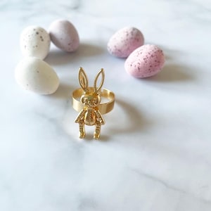 Bunny Adjustable Ring