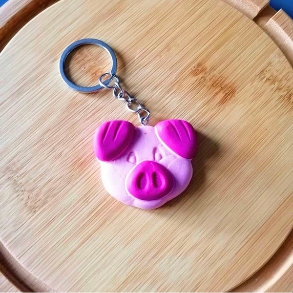 Pig Sweet Keyring