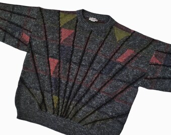 80s Knit Sweater Etsy