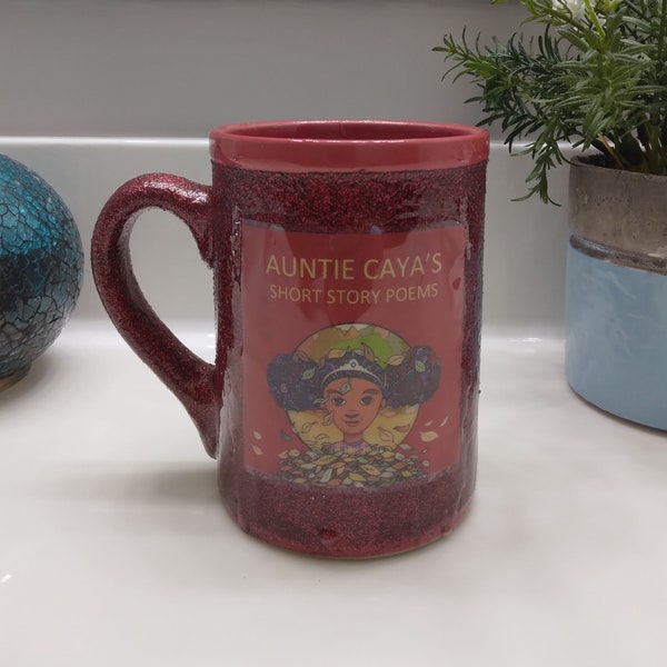 Auntie Caya's Red Mahogany Mug