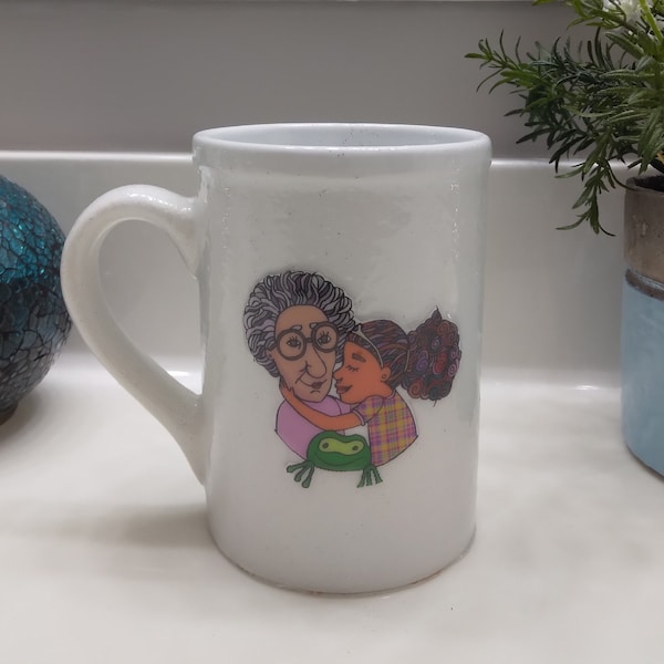 Grandma and Me Mahogany Mug