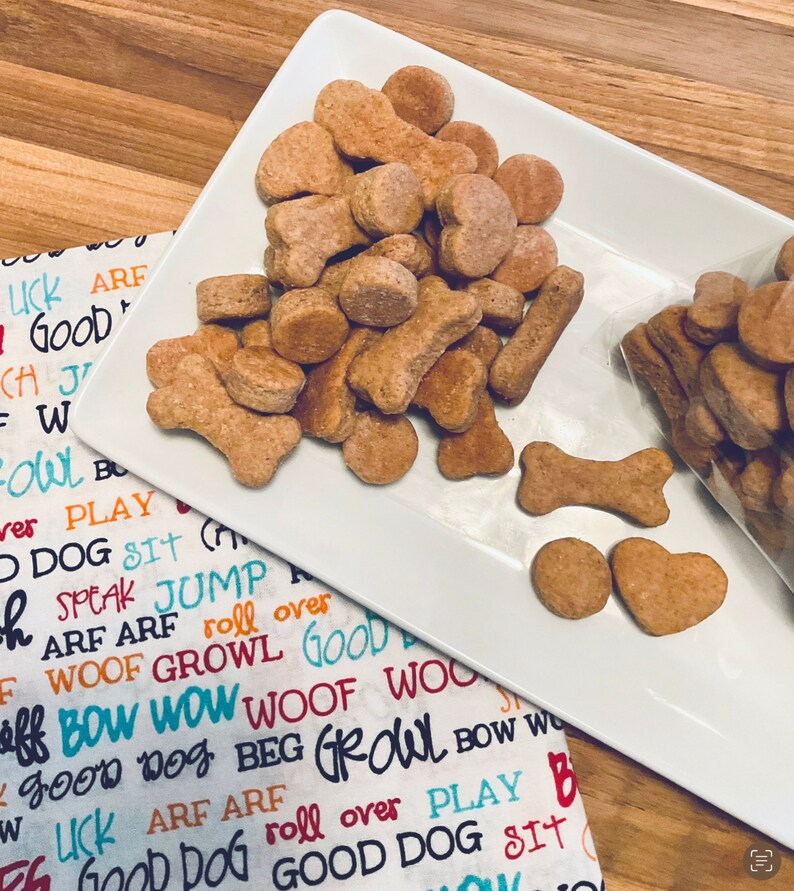 Small Bites Dog Cookies Bite Size Dog Treats Multi Flavor Etsy