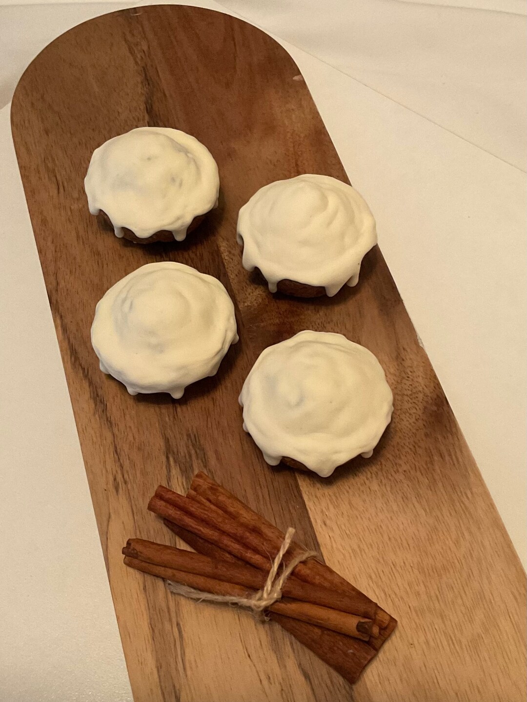 Cinnamon Honey Dog Muffins Gourmet Dog Treats Yogurt Icing Etsy