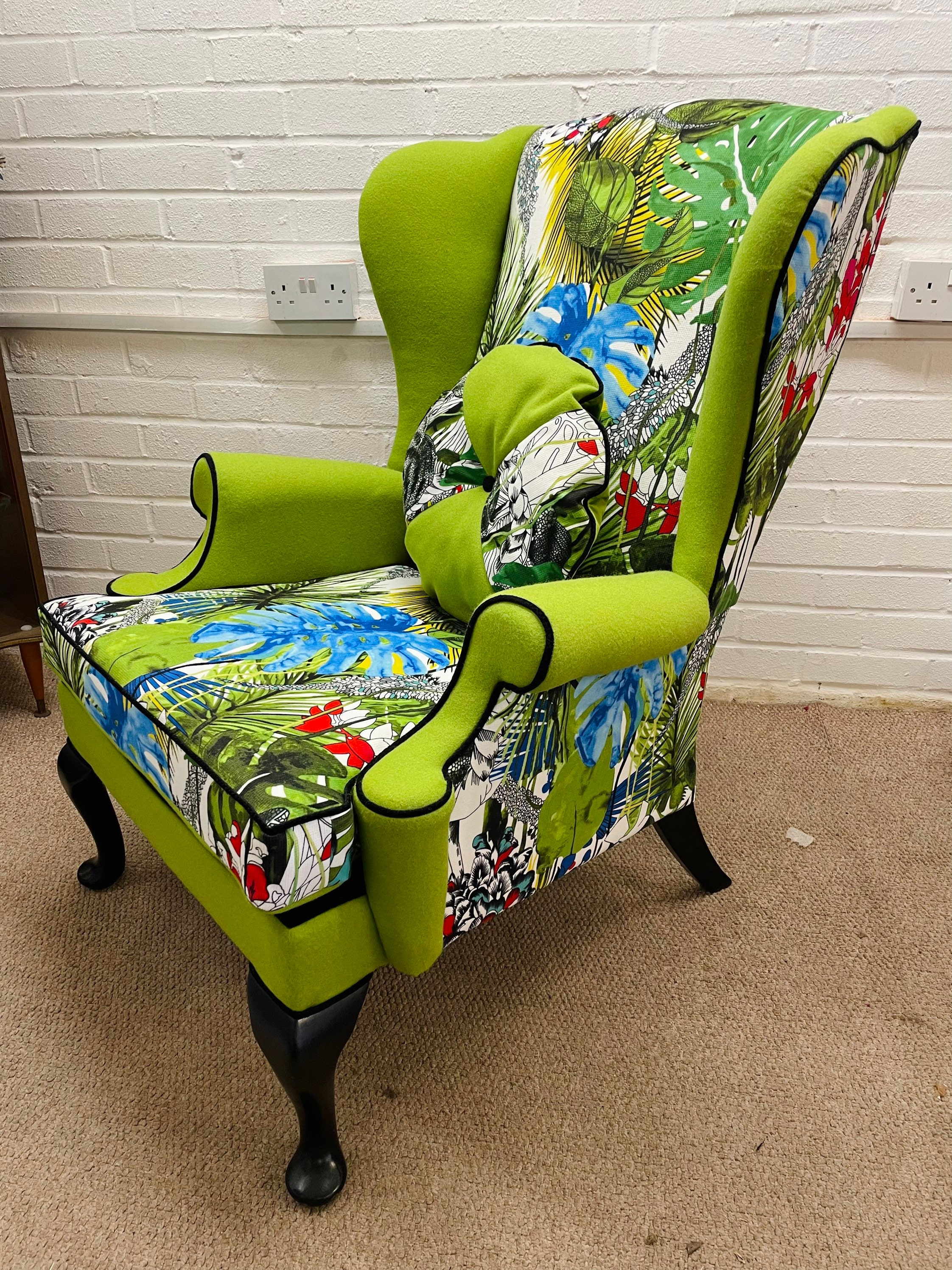 Parker Knoll Wing Back Chair Model 976 Newly Upholstered in Etsy UK