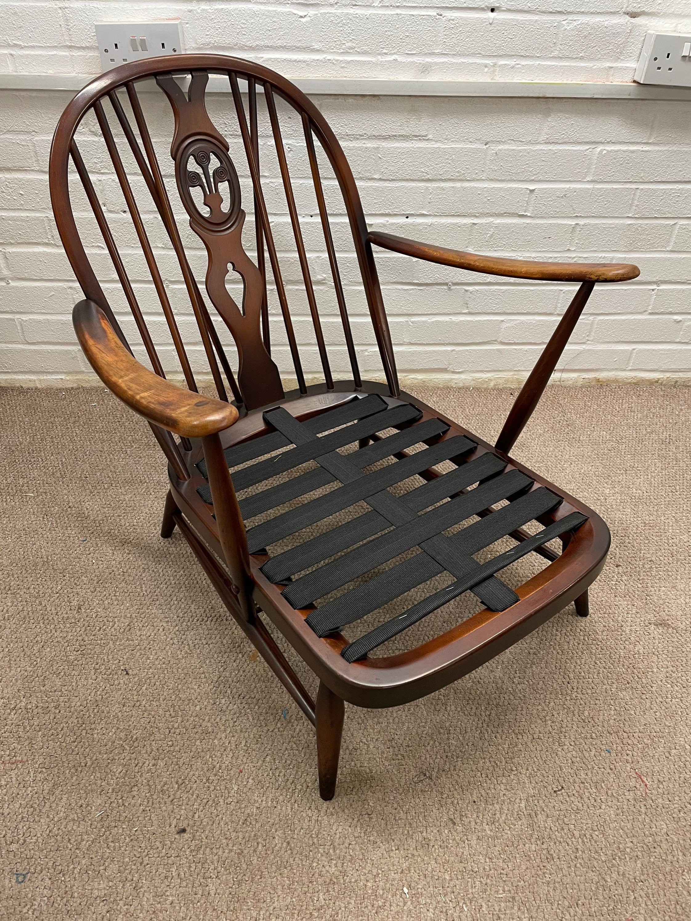 Vintage Ercol Chair Fully Refurbished New Cushions Covers Etsy UK