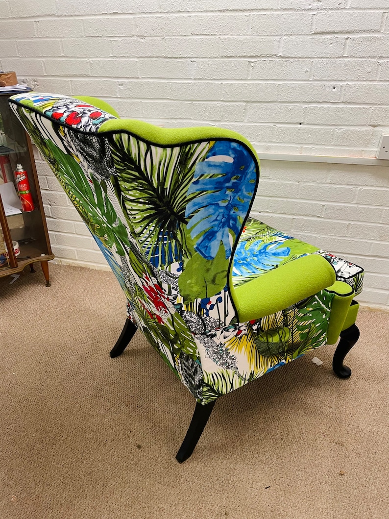 Parker Knoll Wing Back Chair Model 976 Newly Upholstered in Etsy UK