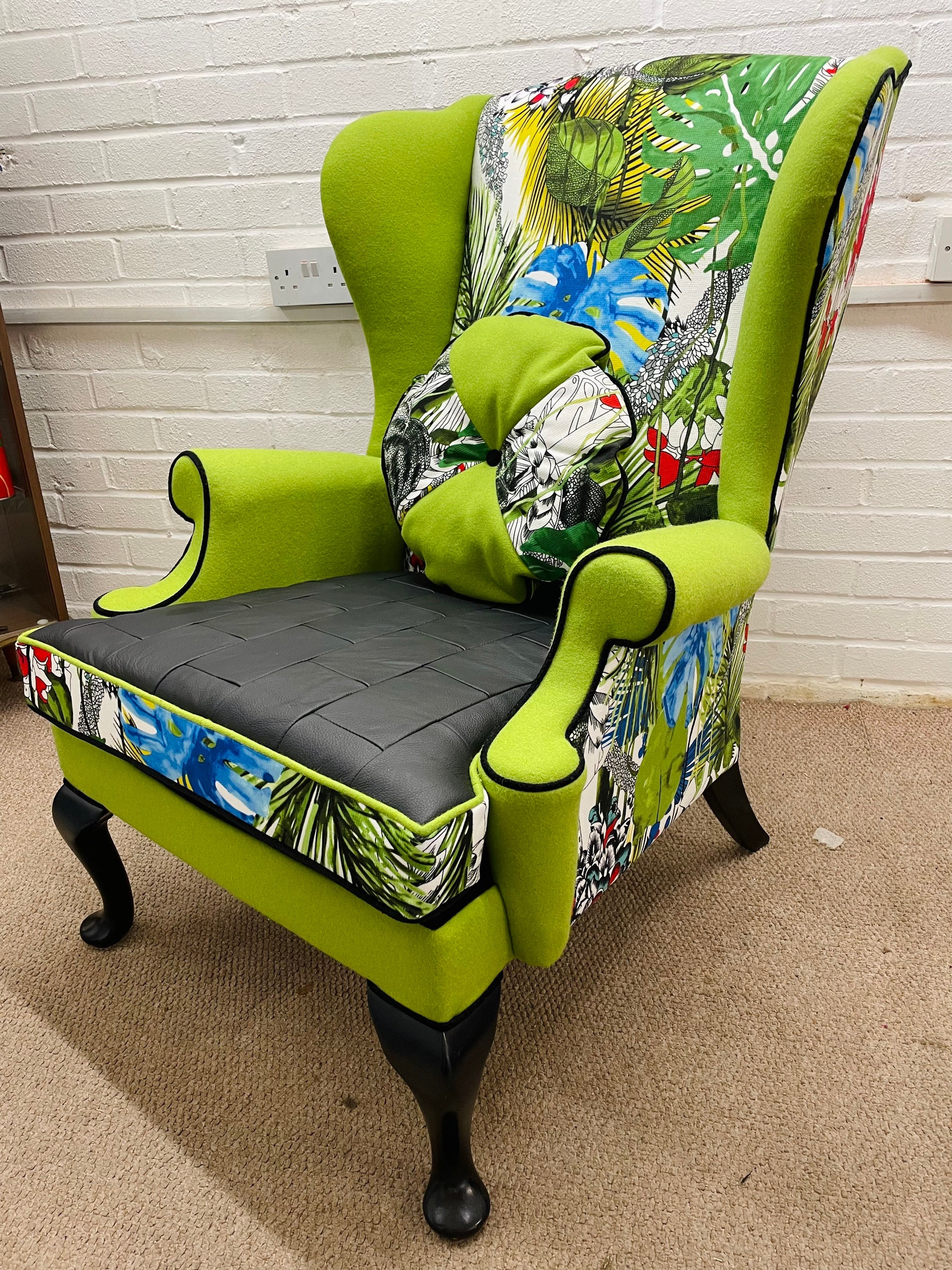 Parker Knoll Wing Back Chair Model 976 Newly Upholstered in Etsy UK