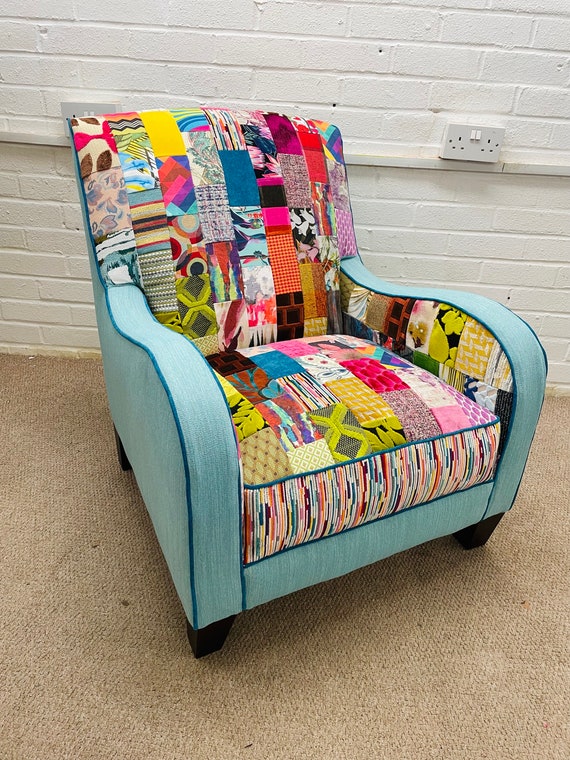 Patchwork sale armchair dfs