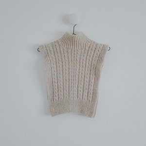 IMAGINE SPRING COWL women's knitting pattern pdf / textured knitting pattern/ knit cowl pattern / knitting instructions / dickey pattern